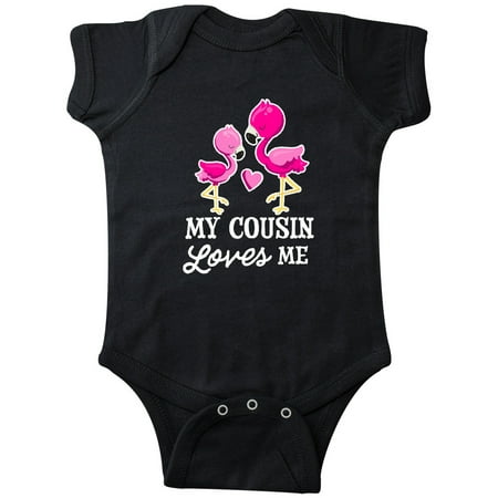 Inktastic My Cousin Loves me with Two Flamingos Gift Baby Boy or Baby Girl Bodysuit
Inktastic My Cousin Loves me with Two Flamingos Gift Baby Boy or Baby Girl Bodysuit