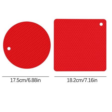 DagobertNiko Mat Set Silicone Heat Insulation Table Mat Kitchen Pot Scalding Mat Kitchen Mat Casserole Mat Oven Heat Insulation Mat
DagobertNiko Mat Set Silicone Heat Insulation Table Mat Kitchen Pot Scalding Mat Kitchen Mat Casserole Mat Oven Heat Insulation Mat