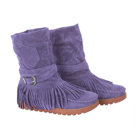 Cathalem Hiking Boots for Women Support Shoes Casual Fashion Toe Retro Short Women s Fringe Boots Round Raining Boots for Women Purple 6.5
Cathalem Hiking Boots for Women Support Shoes Casual Fashion Toe Retro Short Women s Fringe Boots Round Raining Boots for Women Purple 6.5