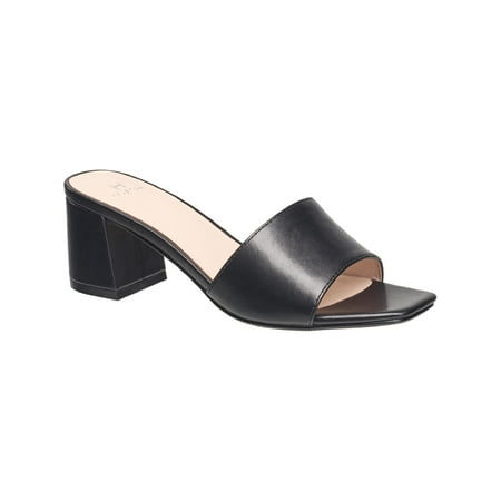H Halston Womens Vegan Leather Dressy Heel Sandals