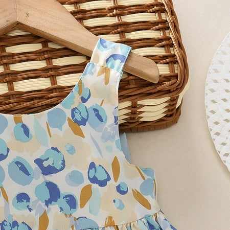PEASKJP Sun Dresses for Girls 2023 Children Girls Sleeveless Floral Floral Flowy A-Line Tulle A-Line Dress Knee-Length Girls Dress Blue 9-12 Months
PEASKJP Sun Dresses for Girls 2023 Children Girls Sleeveless Floral Floral Flowy A-Line Tulle A-Line Dress Knee-Length Girls Dress Blue 9-12 Months