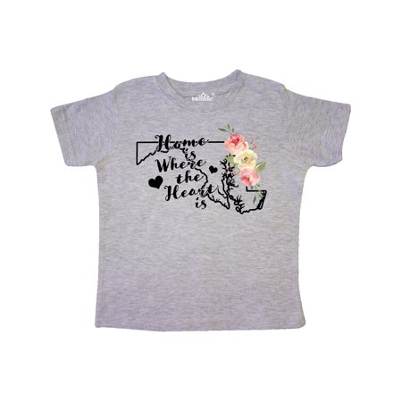 Inktastic Maryland Home is Where the Heart is with Watercolor Floral Gift Toddler Boy or Toddler Girl T-Shirt
Inktastic Maryland Home is Where the Heart is with Watercolor Floral Gift Toddler Boy or Toddler Girl T-Shirt