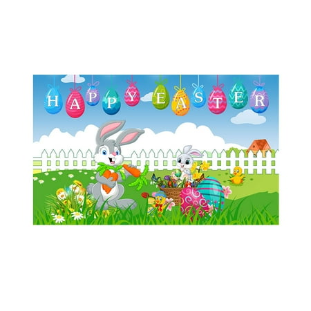 JPGIF Decor New Easter Background Easter Egg Bunny Banner Holiday Party Decoration Photo Hanging Cloth
JPGIF Decor New Easter Background Easter Egg Bunny Banner Holiday Party Decoration Photo Hanging Cloth