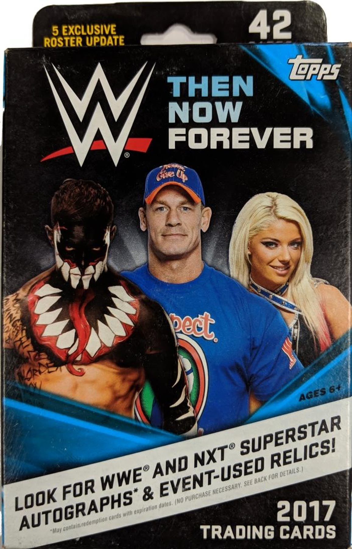 Topps Wwe Then Now Forever Hanger Box Trading Cards Walmart