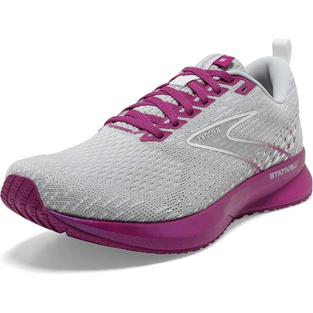 Brooks Levitate 5 Womens Neutral Running Shoe Grey/Lavender/Baton Rouge 8
Brooks Levitate 5 Womens Neutral Running Shoe Grey/Lavender/Baton Rouge 8