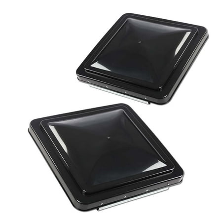 CROSSDESIGN 14 x 14 Replacement Roof Vent Cover Camper RV Trailer Ventline 2pcs