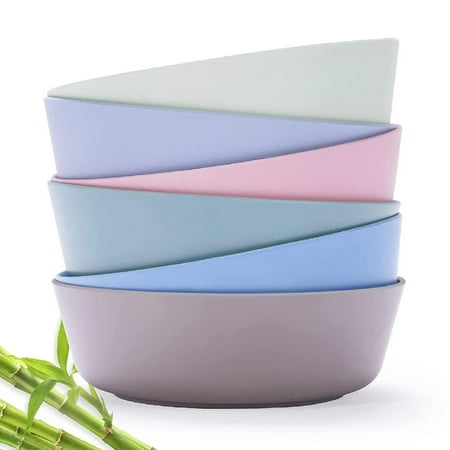 6pcs Bamboo Kids Bowls (20 fl oz) for Baby Feeding Toddler Bowls Tableware for Baby Toddler Kids Bamboo Toddler Dishes & Dinnerware Sets (Freshness)
6pcs Bamboo Kids Bowls (20 fl oz) for Baby Feeding Toddler Bowls Tableware for Baby Toddler Kids Bamboo Toddler Dishes & Dinnerware Sets (Freshness)