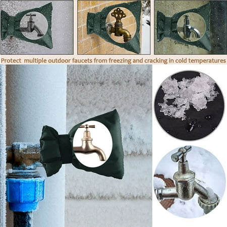 BMForward For Faucet congeal Socks Protection 4Pcs Cover Faucet Outdoor Faucet Faucet Faucets