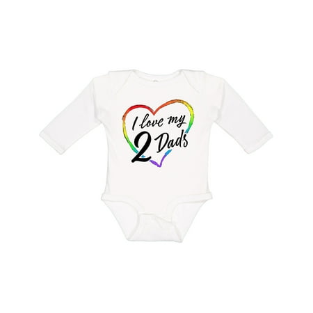 Inktastic I Love My 2 Dads with Rainbow Heart Gift Baby Boy or Baby Girl Long Sleeve Bodysuit
Inktastic I Love My 2 Dads with Rainbow Heart Gift Baby Boy or Baby Girl Long Sleeve Bodysuit