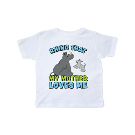Inktastic Rhino That My Mother Loves Me with Cute Rhinos Gift Toddler Boy or Toddler Girl T-Shirt
Inktastic Rhino That My Mother Loves Me with Cute Rhinos Gift Toddler Boy or Toddler Girl T-Shirt