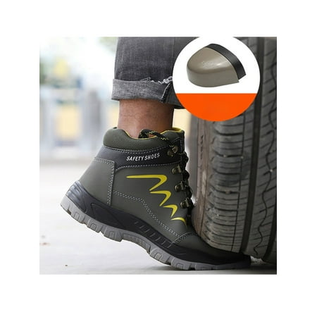 Avamo Men Anti-collision Industrial Boots Steel Toe Work Shoes Outdoor Comfort Hiking Shoes Green 6
Avamo Men Anti-collision Industrial Boots Steel Toe Work Shoes Outdoor Comfort Hiking Shoes Green 6