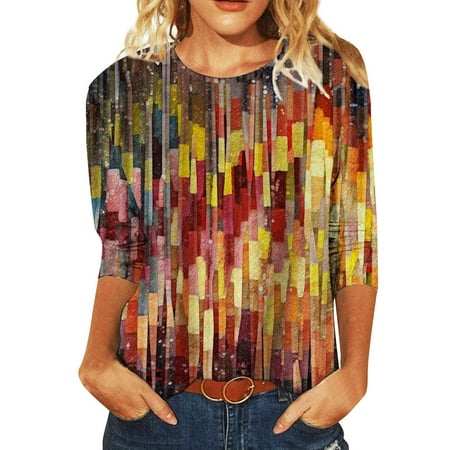koaiezne Loose Tunic For Womens Casual Summer Tops Floral Three Quarter Sleeve Round Neck Tee T Shirt Flower Printed Loose Side Split Blouse Long Sleeve Sleep Shirt Long V Neck Shirts for Women
koaiezne Loose Tunic For Womens Casual Summer Tops Floral Three Quarter Sleeve Round Neck Tee T Shirt Flower Printed Loose Side Split Blouse Long Sleeve Sleep Shirt Long V Neck Shirts for Women