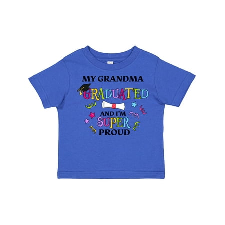 Inktastic My Grandma Graduated and I m Super Proud Gift Toddler Boy or Toddler Girl T-Shirt
Inktastic My Grandma Graduated and I m Super Proud Gift Toddler Boy or Toddler Girl T-Shirt