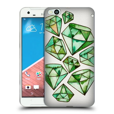 OFFICIAL CAT COQUILLETTE WATERCOLOURED GEMS SOFT GEL CASE FOR HTC PHONES 2