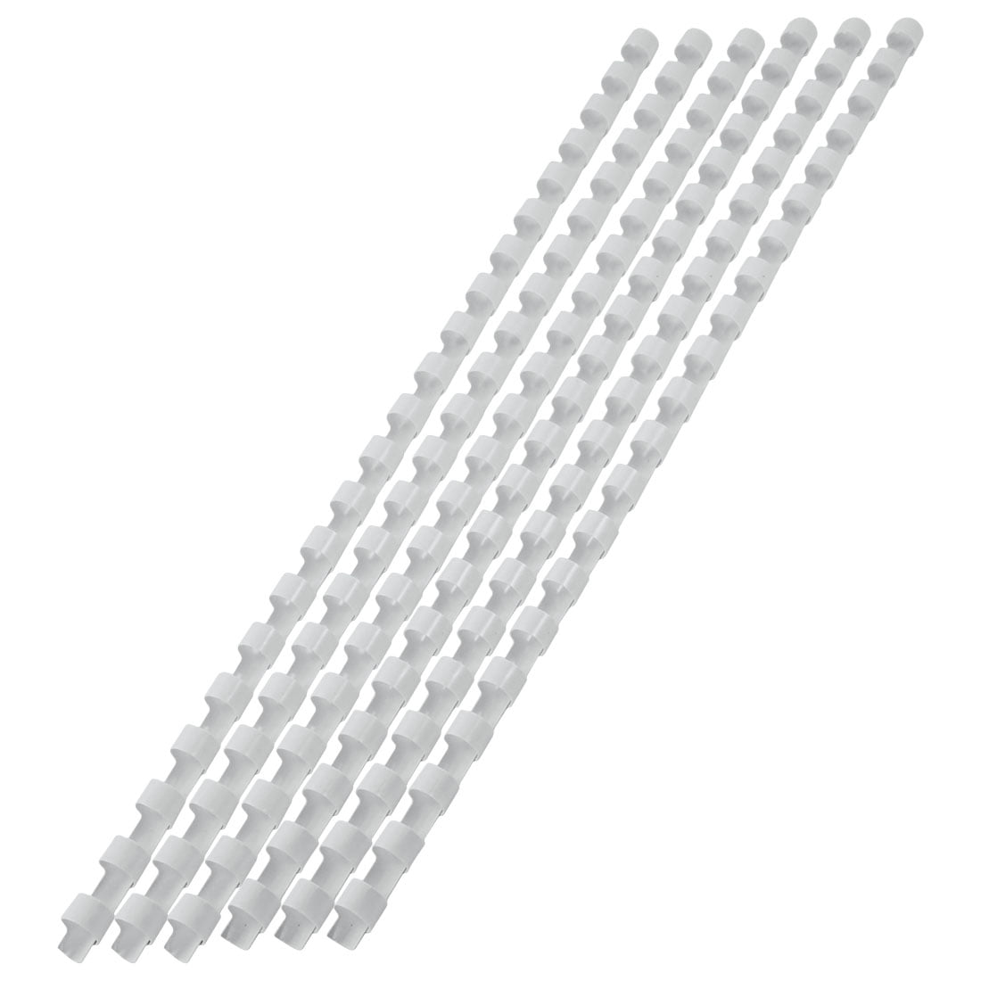 white plastic binding