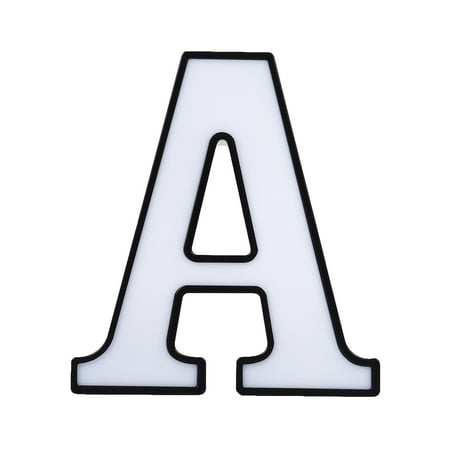 Fantastic LED Lamp Letters Shape LED Night Light for Birthday Wedding Party Bedroom Wall Hanging Decor - Alphabet A (White/No Batteries)
Fantastic LED Lamp Letters Shape LED Night Light for Birthday Wedding Party Bedroom Wall Hanging Decor - Alphabet A (White/No Batteries)