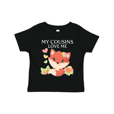 Inktastic My Cousins Love Me- little fox Boys or Girls Toddler T-Shirt
Inktastic My Cousins Love Me- little fox Boys or Girls Toddler T-Shirt