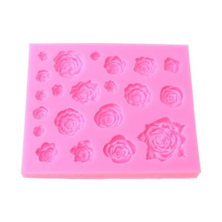 JULYING 21 Cavity Roses Collection Fondant Candy Silicone Mold for Sugarcraft Cake Decoration Cupcake Topper Polymer Clay Soap Wax Making Crafting Projects
JULYING 21 Cavity Roses Collection Fondant Candy Silicone Mold for Sugarcraft Cake Decoration Cupcake Topper Polymer Clay Soap Wax Making Crafting Projects