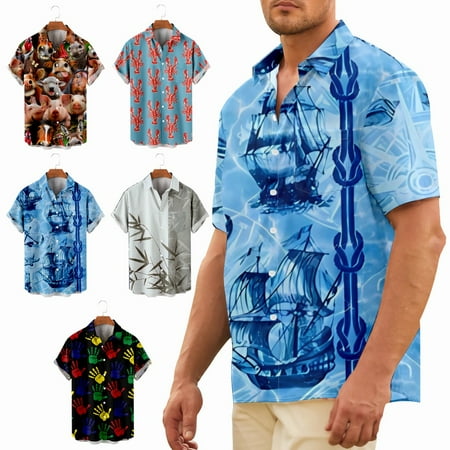 Mens Animals Graphic Tee Shirts Regular Fit Polyester Costume Regular & Big Man Sizes
Mens Animals Graphic Tee Shirts Regular Fit Polyester Costume Regular & Big Man Sizes