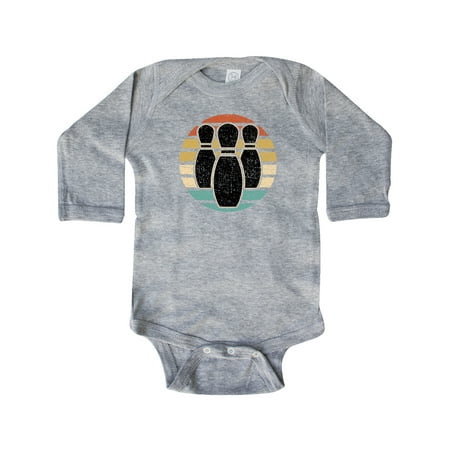 Inktastic Bowling Gift for Bowler Silhouette Bowling Pins Gift Baby Boy or Baby Girl Long Sleeve Bodysuit
Inktastic Bowling Gift for Bowler Silhouette Bowling Pins Gift Baby Boy or Baby Girl Long Sleeve Bodysuit