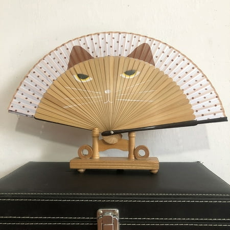 Grofry Vintage Cat Pattern Tassel Dancing Folding Hand Fan Craft Gift Home Decoration Black
Grofry Vintage Cat Pattern Tassel Dancing Folding Hand Fan Craft Gift Home Decoration Black