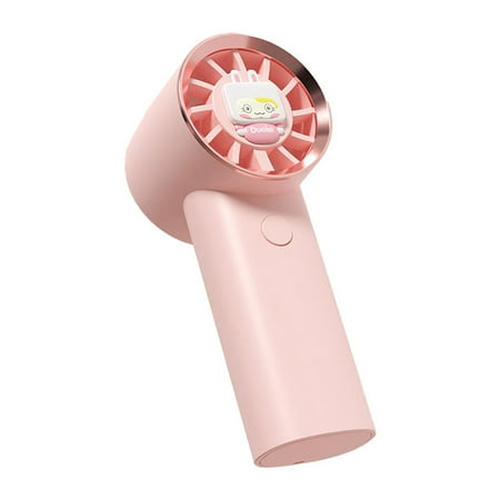 USB Portable Handheld Fan Small Operated Rechargeable Personal Fan 3 Speeds