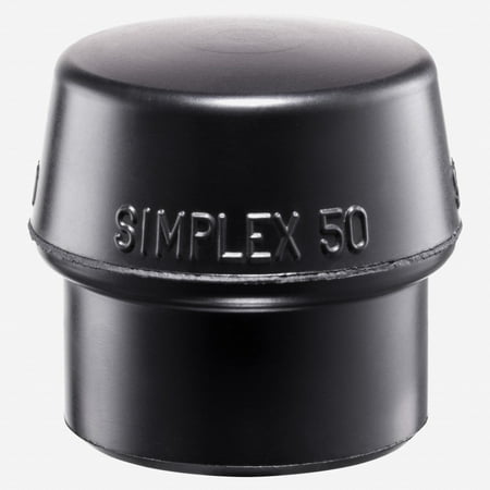 Halder Simplex Replacement Face Insert Black Rubber 1.57