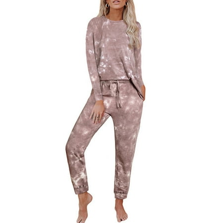 Capreze Womens Pajamas Set Tie Dye Sleepwear Pjs Crew Neck Sleep Nightshirt+Drawstring Pockets Pants Outfits Loungewear Red 3XL
Capreze Womens Pajamas Set Tie Dye Sleepwear Pjs Crew Neck Sleep Nightshirt+Drawstring Pockets Pants Outfits Loungewear Red 3XL