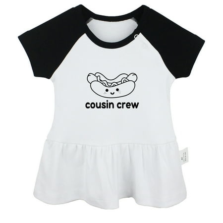 Hotdog Image & Cousin Crew Funny Dresses For Baby Newborn Babies Skirts Infant Princess Dress 0-24M Kids Graphic Clothes (Black Raglan Dresses 6-12 Months)
Hotdog Image & Cousin Crew Funny Dresses For Baby Newborn Babies Skirts Infant Princess Dress 0-24M Kids Graphic Clothes (Black Raglan Dresses 6-12 Months)