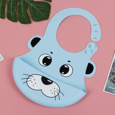 Waterproof Bib Cartoon Animal Pattern Silicone Waterproof Blue For Babies Of Different Ages Blue
Waterproof Bib Cartoon Animal Pattern Silicone Waterproof Blue For Babies Of Different Ages Blue