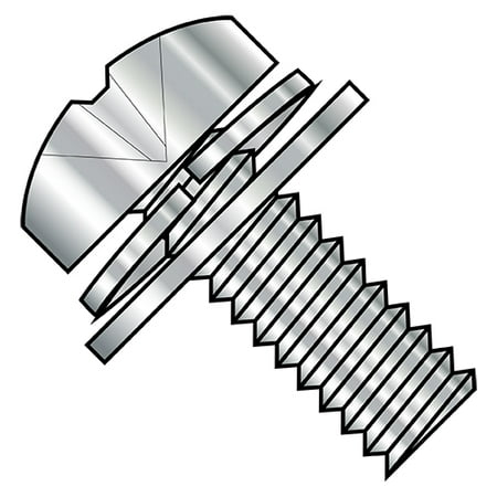 6-32X3/8 Phillips Pan Split Lock & Narrow Flat Washer Sems Full Thread 18 8 Stainless Steel (Pack Qty 5 000) BC-0606SNPP188
6-32X3/8 Phillips Pan Split Lock & Narrow Flat Washer Sems Full Thread 18 8 Stainless Steel (Pack Qty 5 000) BC-0606SNPP188