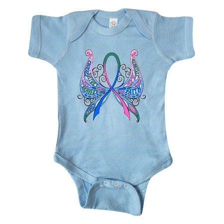 Inktastic Thyroid Cancer Awareness with Butterfly Ribbon Words Gift Baby Boy or Baby Girl Bodysuit
Inktastic Thyroid Cancer Awareness with Butterfly Ribbon Words Gift Baby Boy or Baby Girl Bodysuit