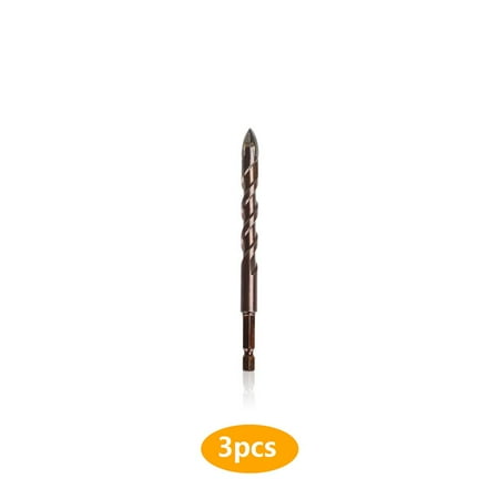 3pcs Tile Drilling Bit Triangular Glass Ceramic Ceramic Woodworking Stone Portable Replaceable Household Power Hand Tools Accessories
3pcs Tile Drilling Bit Triangular Glass Ceramic Ceramic Woodworking Stone Portable Replaceable Household Power Hand Tools Accessories