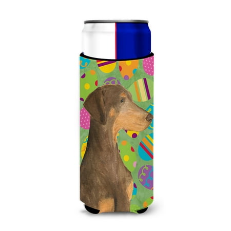 Caroline s Treasures SS4824MUK Doberman Easter Eggtravaganza Ultra Hugger for slim cans Slim Can multicolor
Caroline s Treasures SS4824MUK Doberman Easter Eggtravaganza Ultra Hugger for slim cans Slim Can multicolor