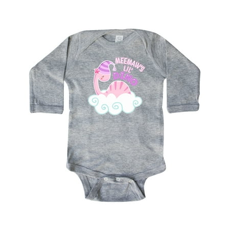 Inktastic Meemaw s Lil Dino with Cute Pink Baby Dinosaur Gift Baby Boy or Baby Girl Long Sleeve Bodysuit
Inktastic Meemaw s Lil Dino with Cute Pink Baby Dinosaur Gift Baby Boy or Baby Girl Long Sleeve Bodysuit