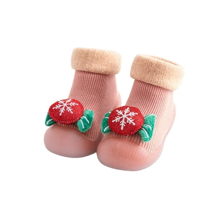 Binmer Christmas Winter Plush Baby Toddler Shoes 0-3 Years Old Baby Socks Shoes Men And Women Indoor Shoes Do Not Drop
Binmer Christmas Winter Plush Baby Toddler Shoes 0-3 Years Old Baby Socks Shoes Men And Women Indoor Shoes Do Not Drop