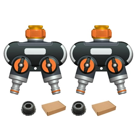 HOMEMAXS 2 Set of Faucet Diverters Garden Flowers Watering Faucet Connectors Irrigation Diverters for Outdoor (Bi-Pass Plastic Conversion Cover Box)
HOMEMAXS 2 Set of Faucet Diverters Garden Flowers Watering Faucet Connectors Irrigation Diverters for Outdoor (Bi-Pass Plastic Conversion Cover Box)