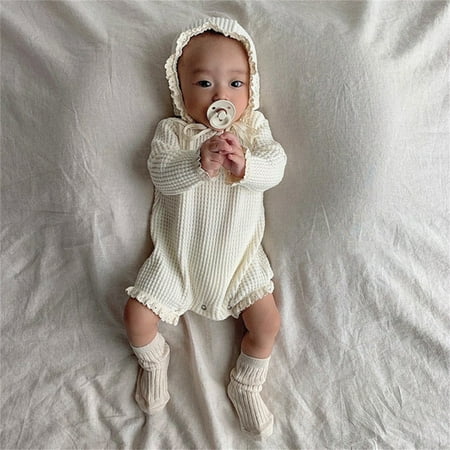 Hunpta Baby Newborn Infant Girls Boys Solid Lace Autumn Long Sleeve Romper Bodysuit Clothes
Hunpta Baby Newborn Infant Girls Boys Solid Lace Autumn Long Sleeve Romper Bodysuit Clothes