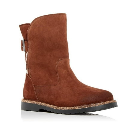 Birkenstock Womens Upsalla Lamb Fur Winter & Snow Boots Brown 38 Medium (B M)