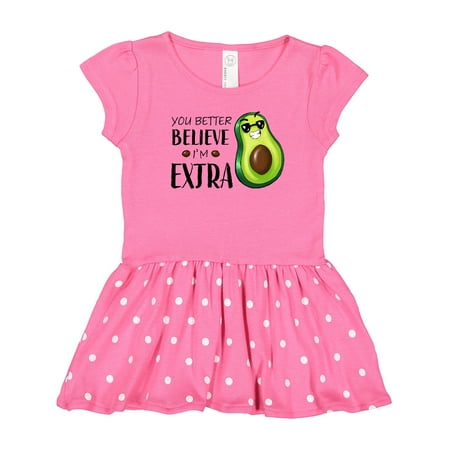 Inktastic You Better Believe I m Extra- Funny Avocado Guacamole Gift Toddler Girl Dress
Inktastic You Better Believe I m Extra- Funny Avocado Guacamole Gift Toddler Girl Dress