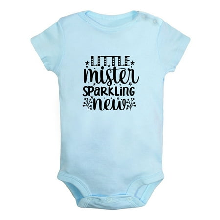 Little Mister Sparkling New Funny Rompers For Babies Newborn Baby Unisex Bodysuits Infant Jumpsuits Toddler 0-12 Months Kids One-Piece Oufits (Blue 0-6 Months)
Little Mister Sparkling New Funny Rompers For Babies Newborn Baby Unisex Bodysuits Infant Jumpsuits Toddler 0-12 Months Kids One-Piece Oufits (Blue 0-6 Months)