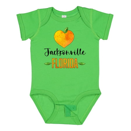 Inktastic Jacksonville Florida Orange in Heart Gift Baby Boy or Baby Girl Bodysuit
Inktastic Jacksonville Florida Orange in Heart Gift Baby Boy or Baby Girl Bodysuit