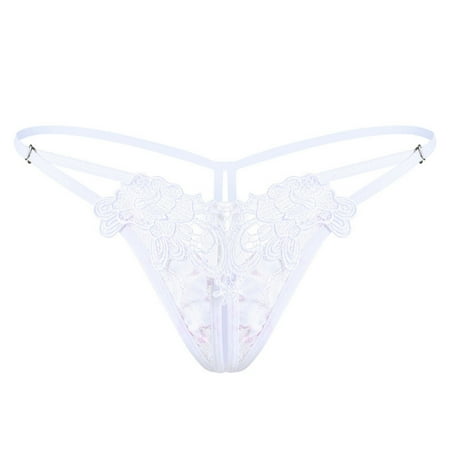 Underwear Briefs for Women Hollow Embroidered Low Waist Thong Side Open Stretch Panties
Underwear Briefs for Women Hollow Embroidered Low Waist Thong Side Open Stretch Panties
