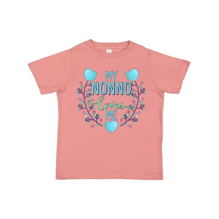 Inktastic My Nonno Loves Me with Flowers and Hearts Gift Toddler Boy or Toddler Girl T-Shirt
Inktastic My Nonno Loves Me with Flowers and Hearts Gift Toddler Boy or Toddler Girl T-Shirt