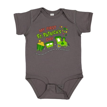 Inktastic My First St. Patrick s Day Shamrock Train Gift Baby Boy or Baby Girl Bodysuit
Inktastic My First St. Patrick s Day Shamrock Train Gift Baby Boy or Baby Girl Bodysuit