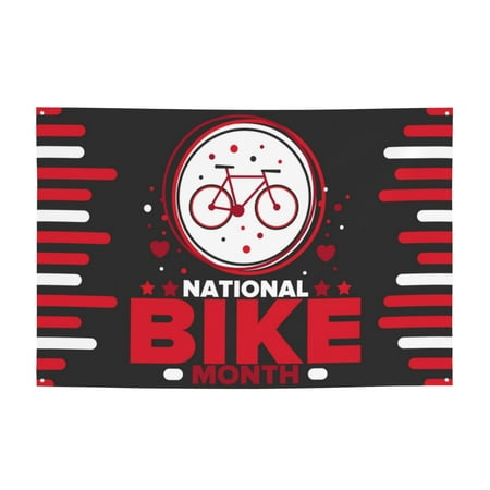 National Bike Month Party Banner One Size 47x71in - High Durability - Designed for Indoor or Outdoor Use - Great Gift Idea
National Bike Month Party Banner One Size 47x71in - High Durability - Designed for Indoor or Outdoor Use - Great Gift Idea