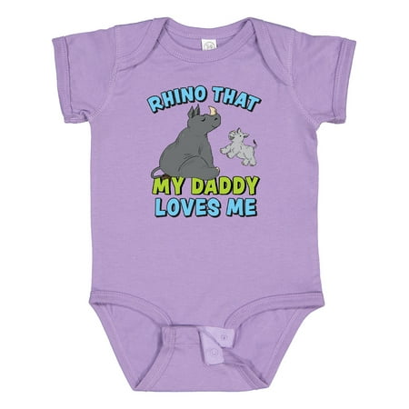 Inktastic Rhino That My Daddy Loves Me with Cute Rhinos Gift Baby Boy or Baby Girl Bodysuit
Inktastic Rhino That My Daddy Loves Me with Cute Rhinos Gift Baby Boy or Baby Girl Bodysuit