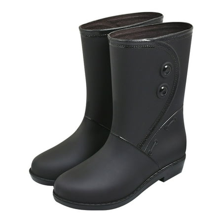 Women S Fashion Warm Lined Rain Boots Solid Color Knee High Non Slip Low Heel Bootiesfall Boots Shoes For Women
Women S Fashion Warm Lined Rain Boots Solid Color Knee High Non Slip Low Heel Bootiesfall Boots Shoes For Women