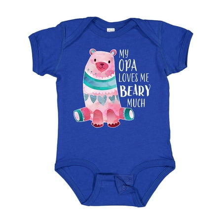 Inktastic My Opa Loves Me Beary Much with Cute Bear Gift Baby Boy or Baby Girl Bodysuit
Inktastic My Opa Loves Me Beary Much with Cute Bear Gift Baby Boy or Baby Girl Bodysuit