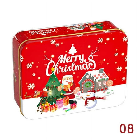 JETTINGBUY Christmas Square Metal Tinning Can Set Candy Box Gift Storage Box Biscuit Can Iron Can Home Storage Box
JETTINGBUY Christmas Square Metal Tinning Can Set Candy Box Gift Storage Box Biscuit Can Iron Can Home Storage Box